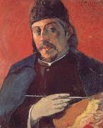 Paul Gauguin Take a palette of self-portraits oil